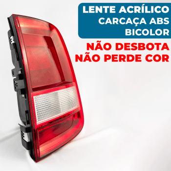 Lanterna Traseira Saveiro G7 2017 2018 2019 2020 2021 Robust Bicolor Lado Direito Original FITAM