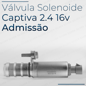 Válvula Solenoide Admissão GM Captiva Malibu 2.4 12655420