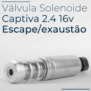 Válvula Solenoide Escape Exaustão GM Captiva 2.4 12655421 