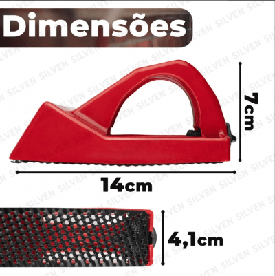Raspador Plaina para Gesso, Drywall e Madeira 140 X 41mm Cortag