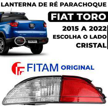 Lanterna Parachoque Luz Ré Fiat Toro 2016 2017 2018 2019 Lado Direito ou Esquerdo Original FITAM